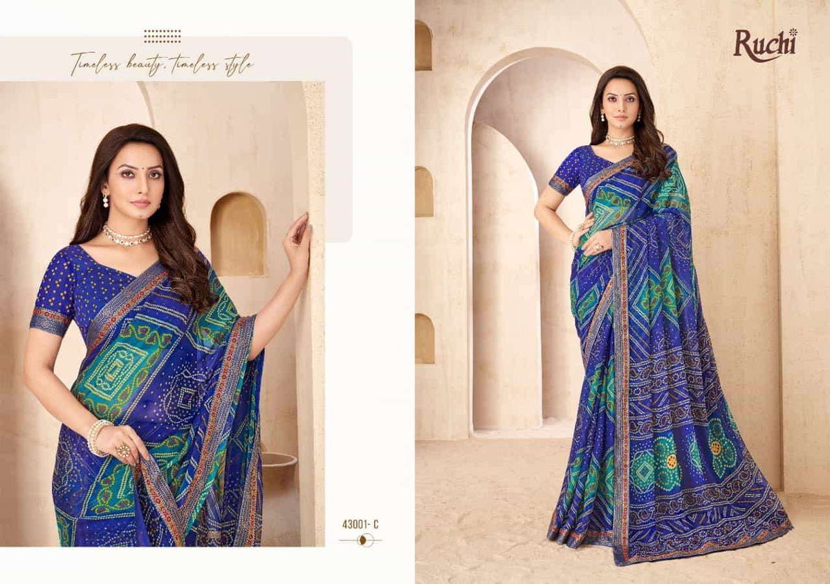Ruchi Saree Savera Hit Designs Fancy Saree Collection