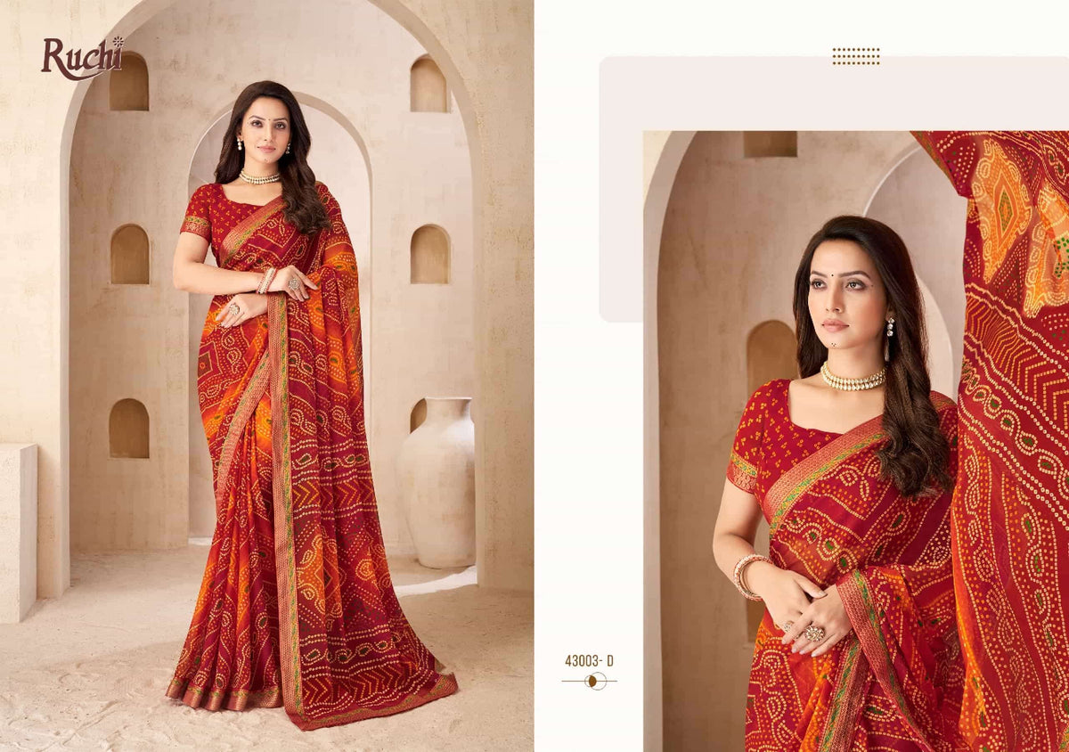 Ruchi Saree Savera Hit Designs Fancy Saree Collection