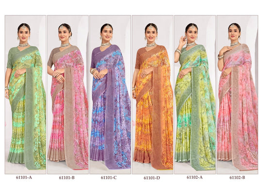 Ruchi Star Chiffon 224 - Amrah Wholesale