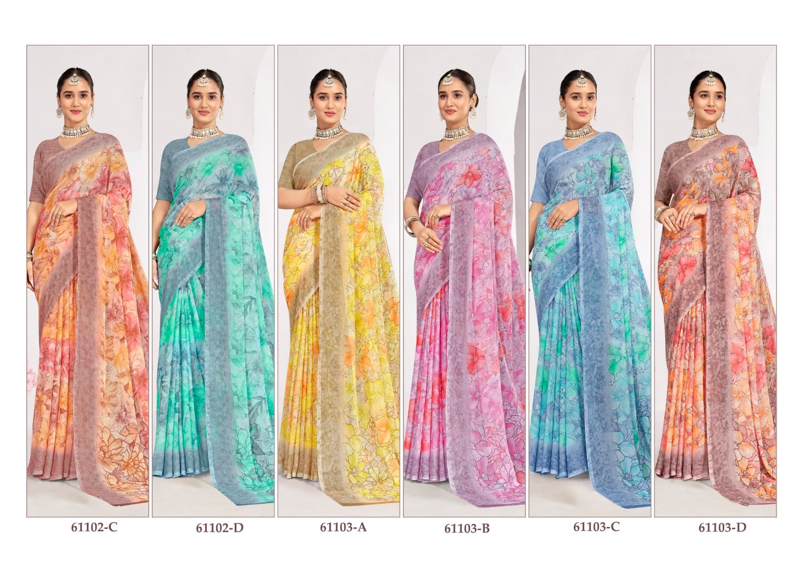 Ruchi Star Chiffon 224 - Amrah Wholesale