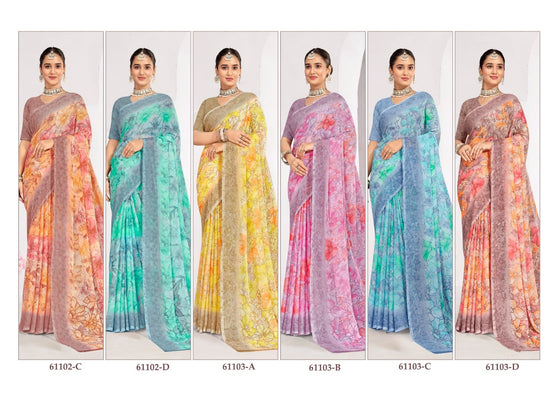Ruchi Star Chiffon 224 - Amrah Wholesale