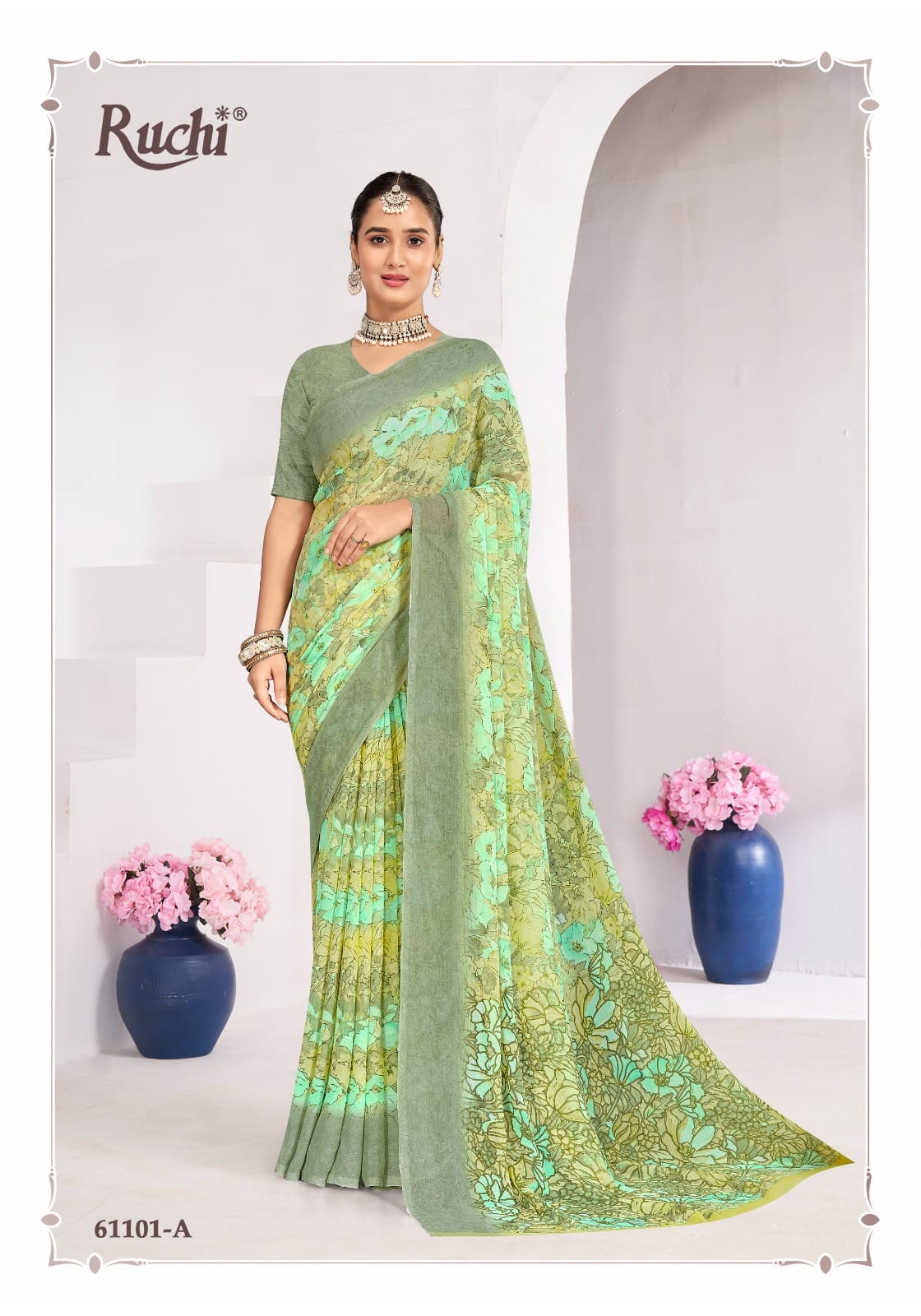 Ruchi Star Chiffon 224 - Amrah Wholesale