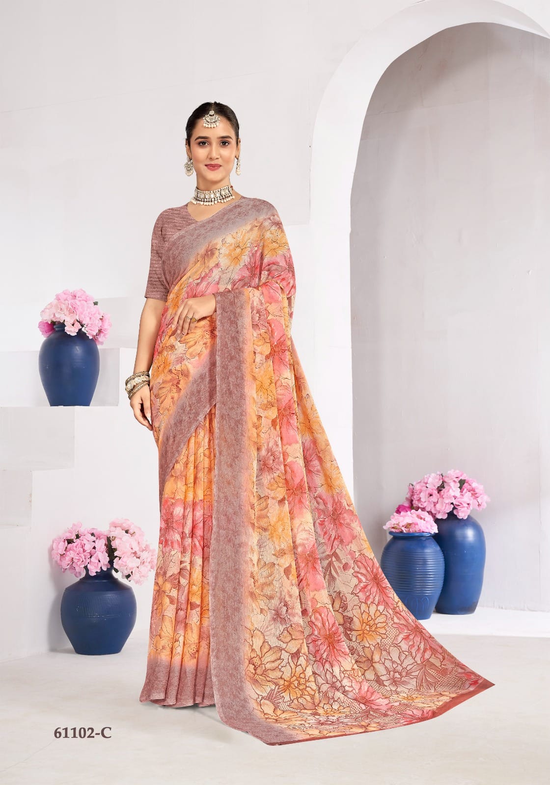 Ruchi Star Chiffon 224 - Amrah Wholesale