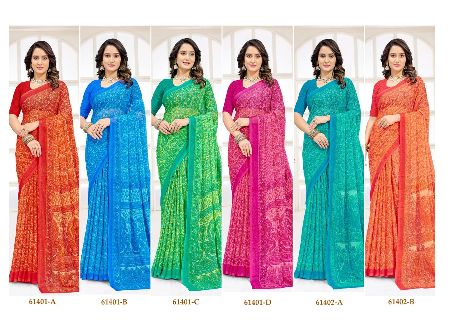 Ruchi Star Chiffon 227 - Amrah Wholesale