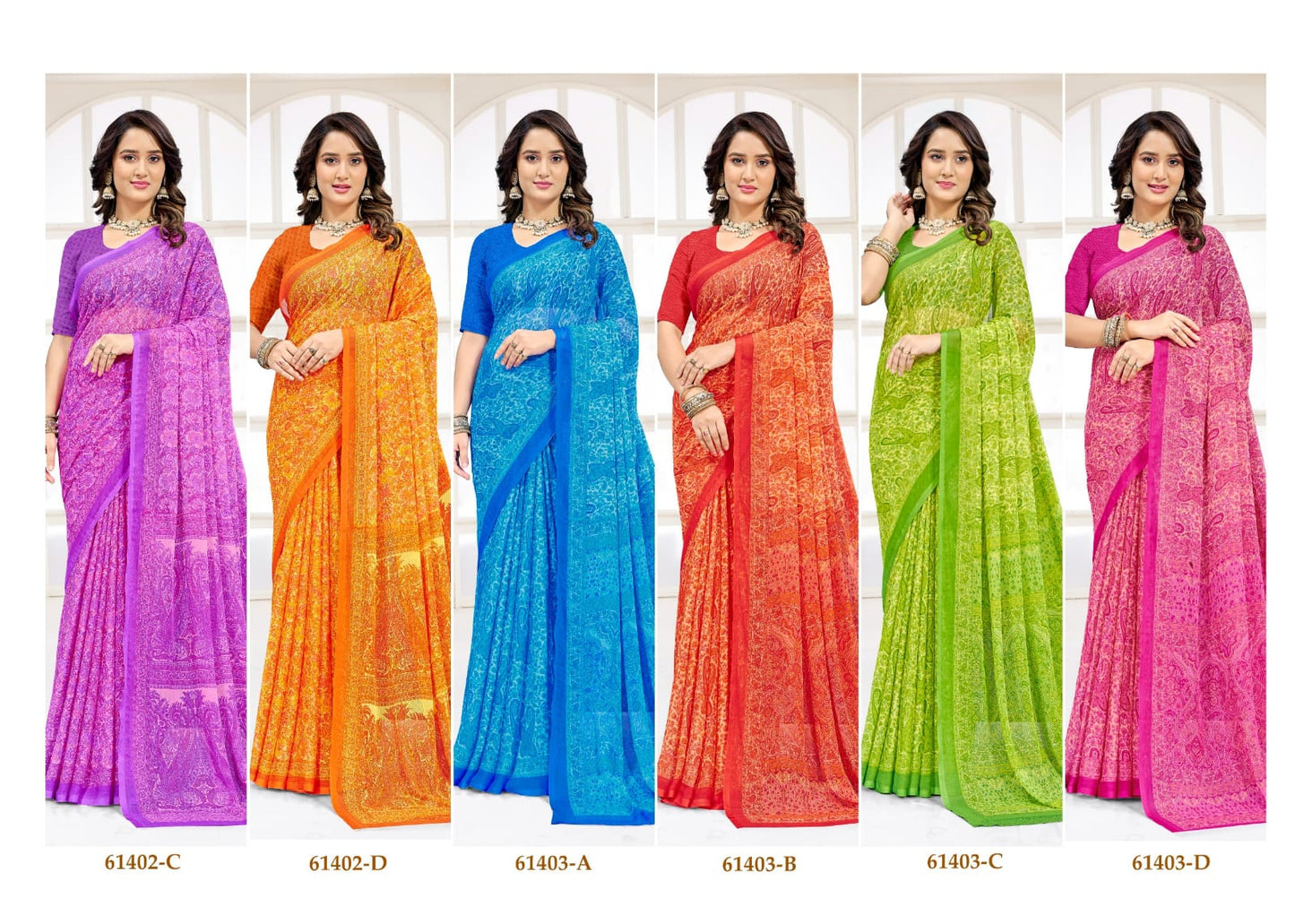 Ruchi Star Chiffon 227 - Amrah Wholesale
