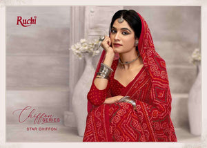 Ruchi Saree Star Chiffon Vol 194 Chiffon Saree Collection