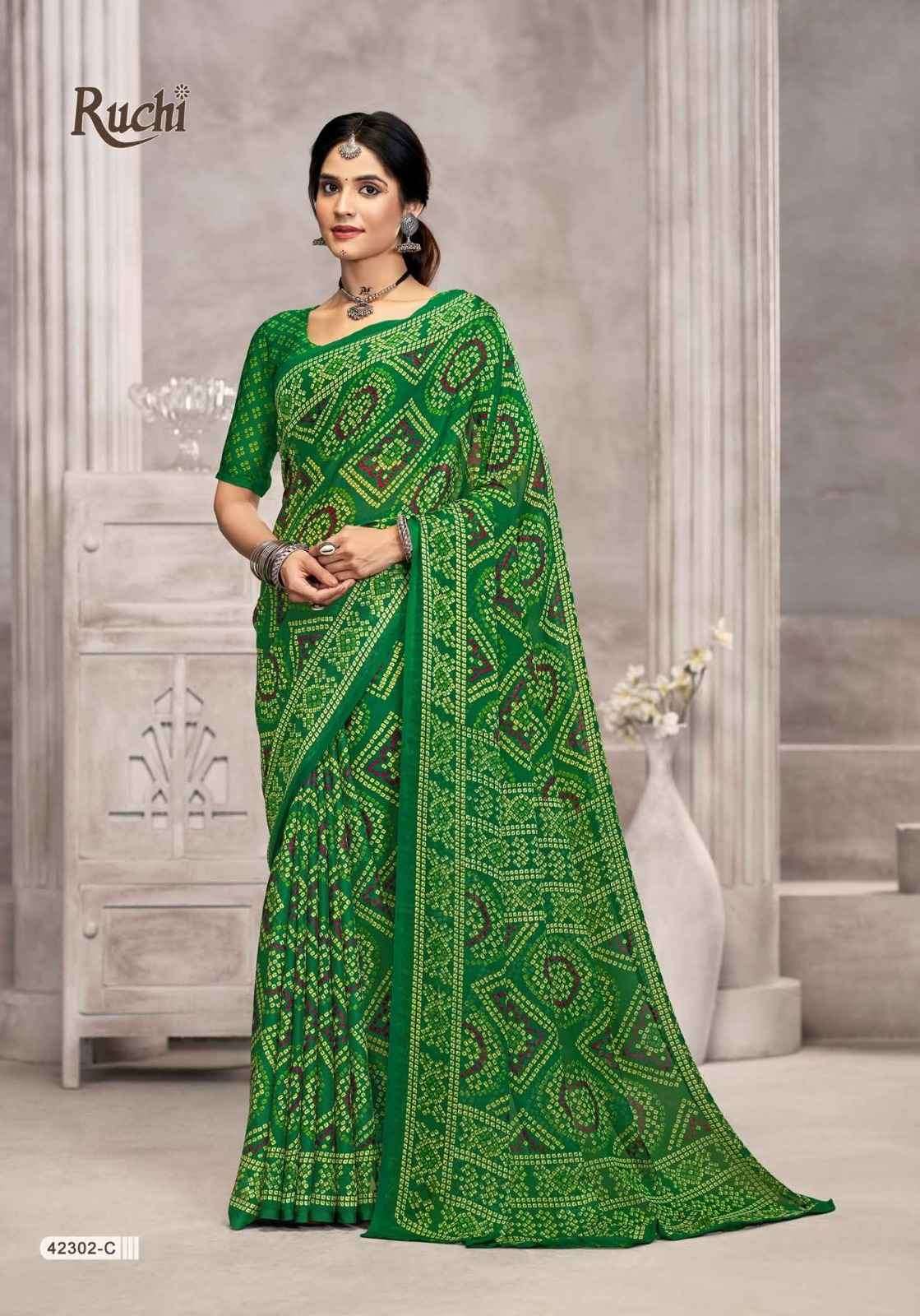 Ruchi Saree Star Chiffon Vol 194 Chiffon Saree Collection
