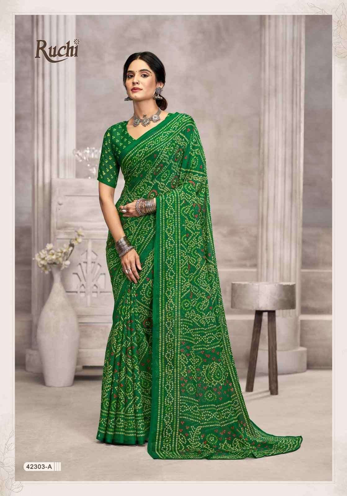 Ruchi Saree Star Chiffon Vol 194 Chiffon Saree Collection