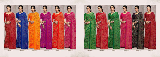 Ruchi Saree Star Chiffon Vol 194 Chiffon Saree Collection