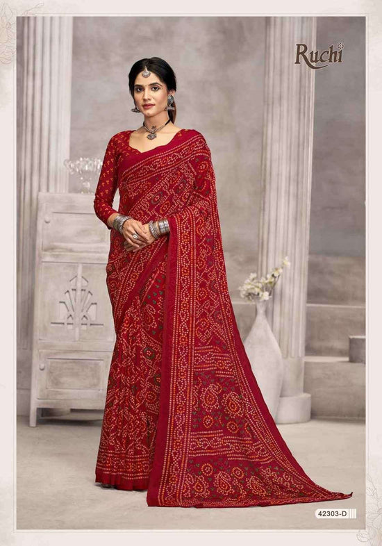 Ruchi Saree Star Chiffon Vol 194 Chiffon Saree Collection
