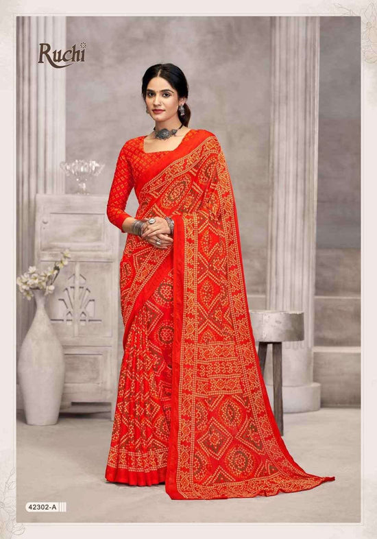 Ruchi Saree Star Chiffon Vol 194 Chiffon Saree Collection