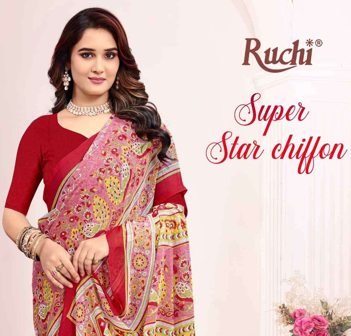Ruchi Saree Super Star Chiffon Vol 237 Chiffon Saree