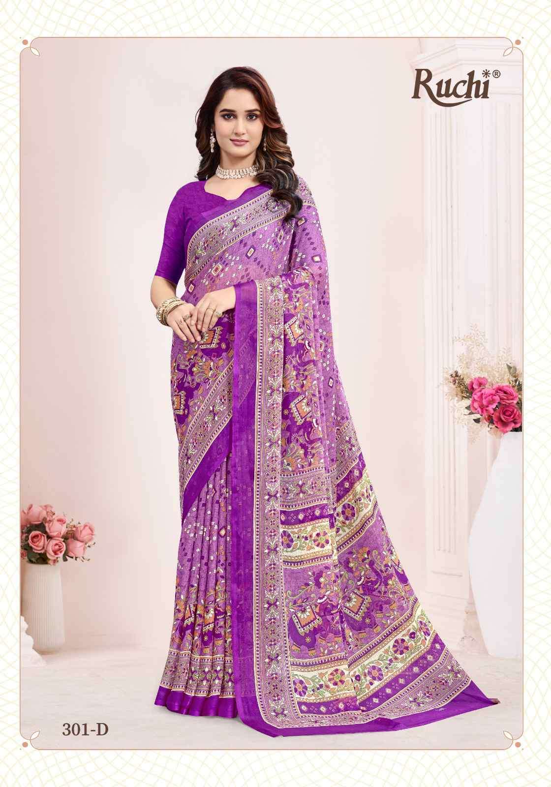 Ruchi Saree Super Star Chiffon Vol 237 Chiffon Saree
