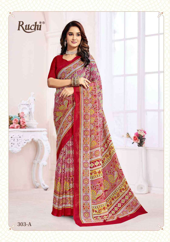 Ruchi Saree Super Star Chiffon Vol 237 Chiffon Saree