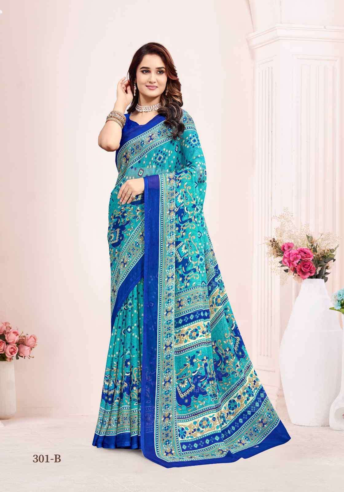 Ruchi Saree Super Star Chiffon Vol 237 Chiffon Saree