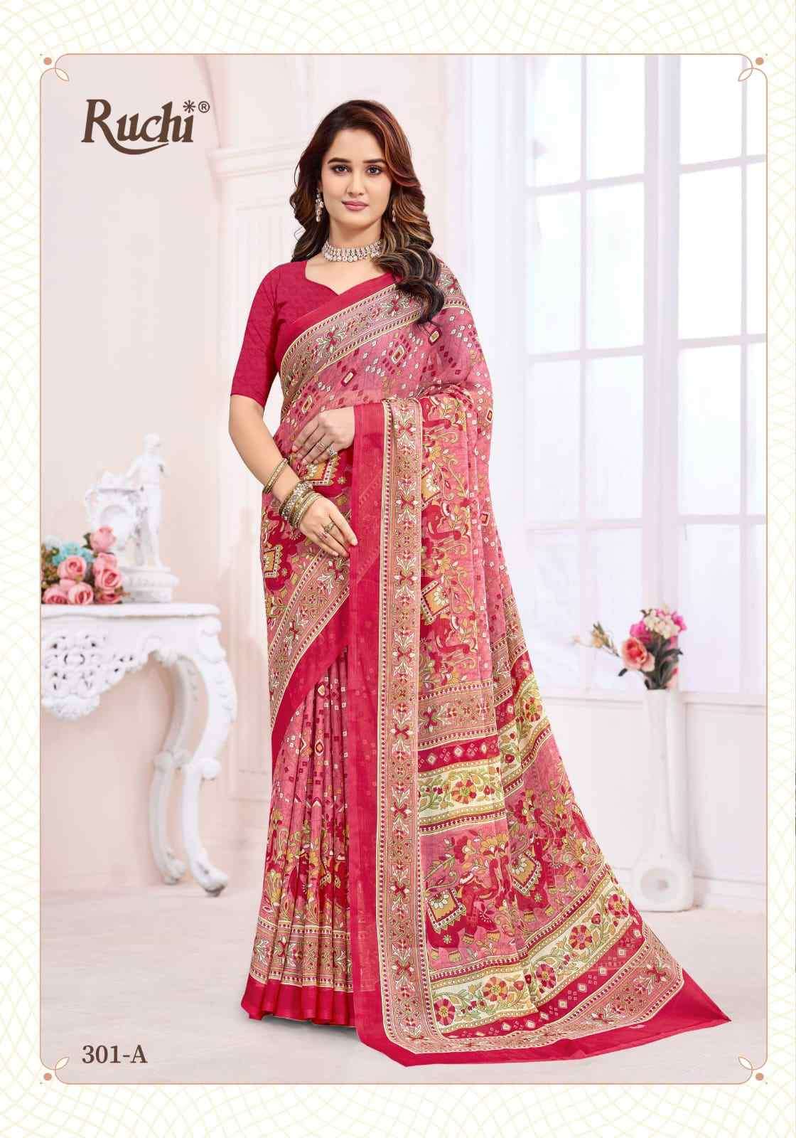 Ruchi Saree Super Star Chiffon Vol 237 Chiffon Saree