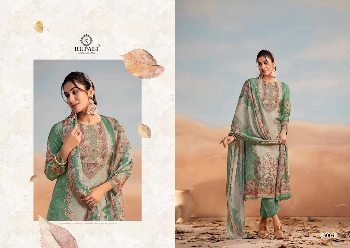 Rupali Bahaar Muslin Dress Material Wholesale