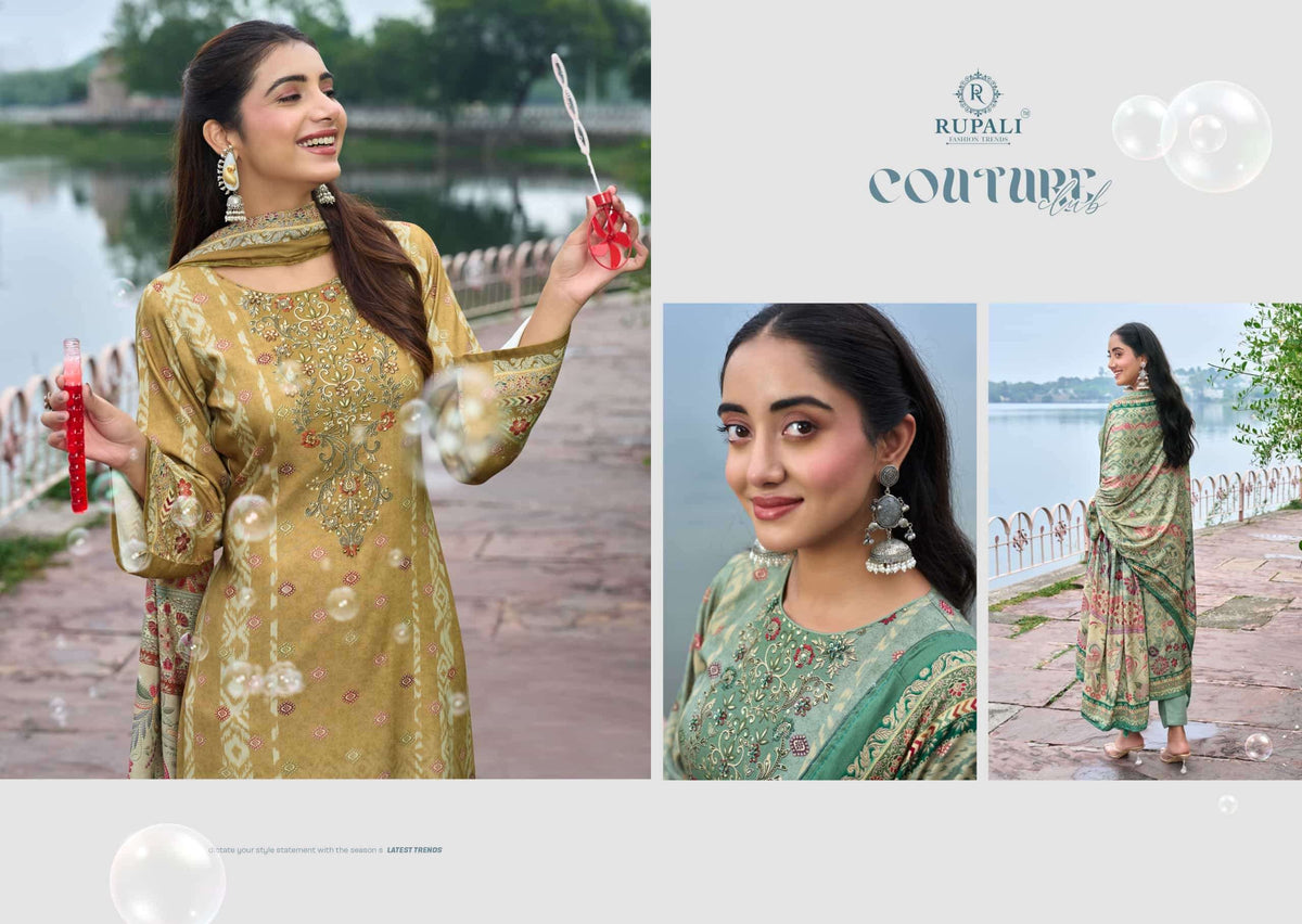 Rupali Fashion Chakri Vol 2 Dress Material - Amrah Wholesale