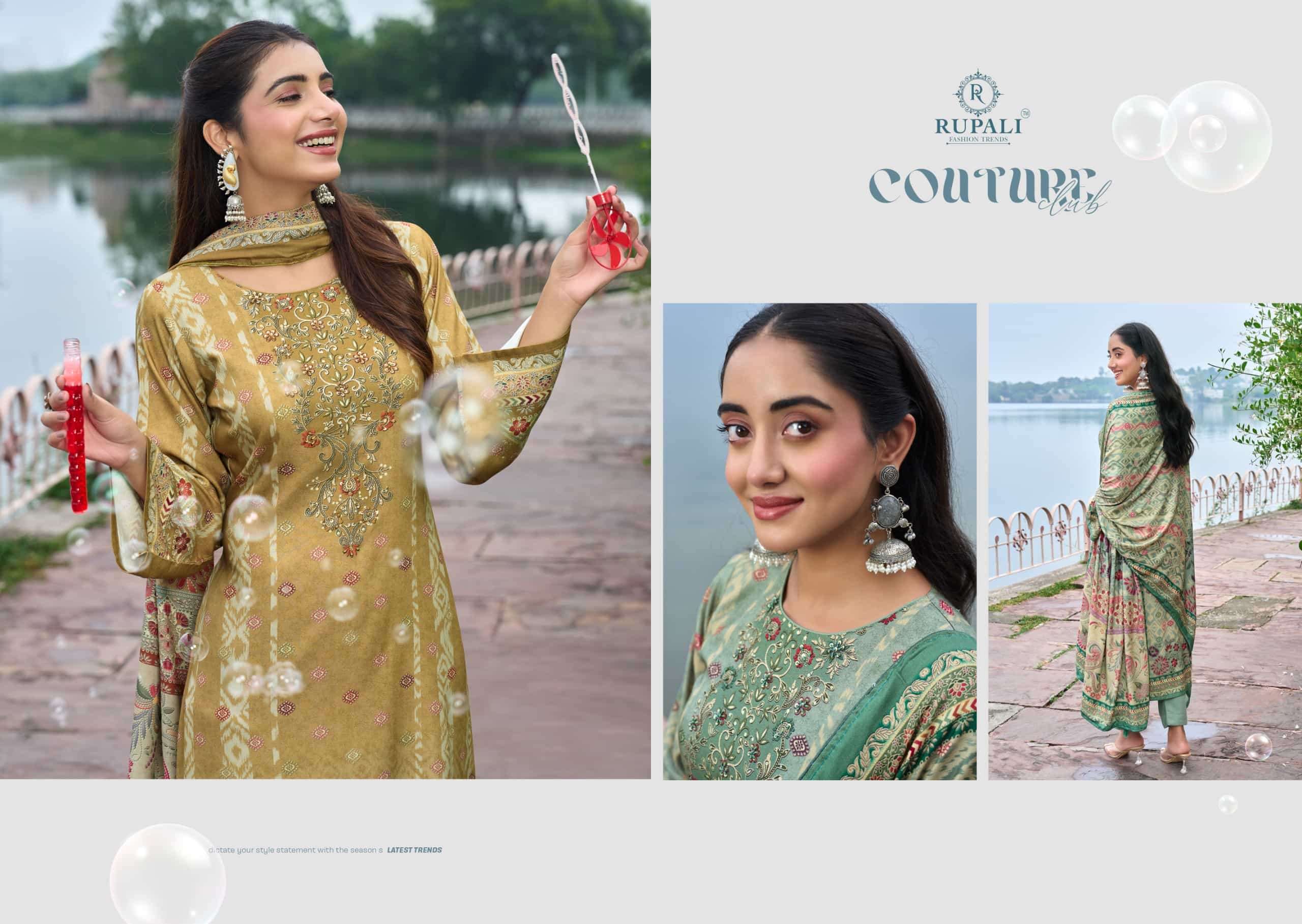 Rupali Fashion Chakri Vol 2 Dress Material - Amrah Wholesale