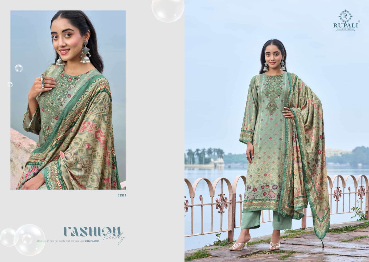Rupali Fashion Chakri Vol 2 Dress Material - Amrah Wholesale