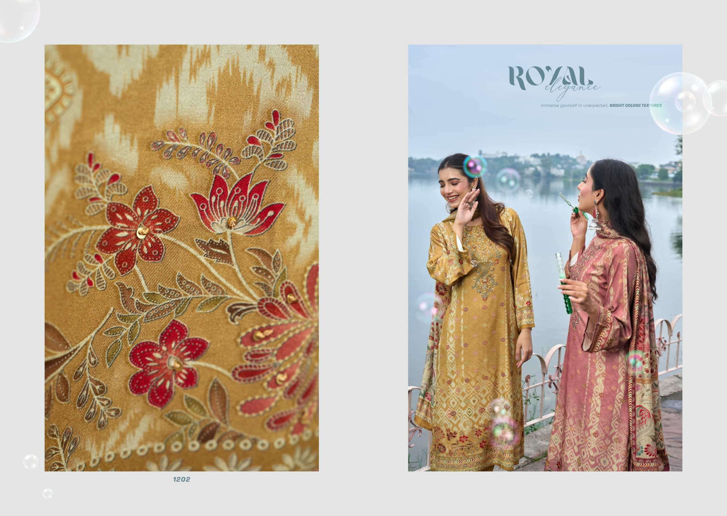 Rupali Fashion Chakri Vol 2 Dress Material - Amrah Wholesale