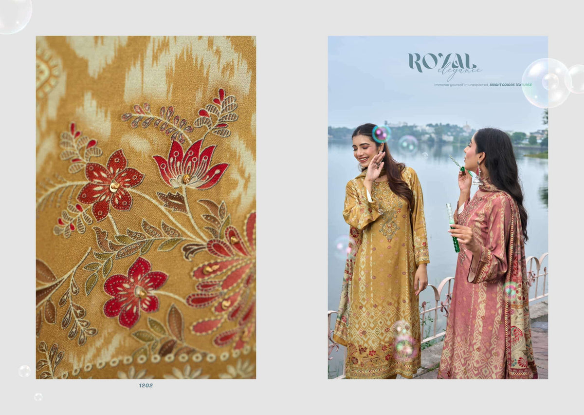 Rupali Fashion Chakri Vol 2 Dress Material - Amrah Wholesale