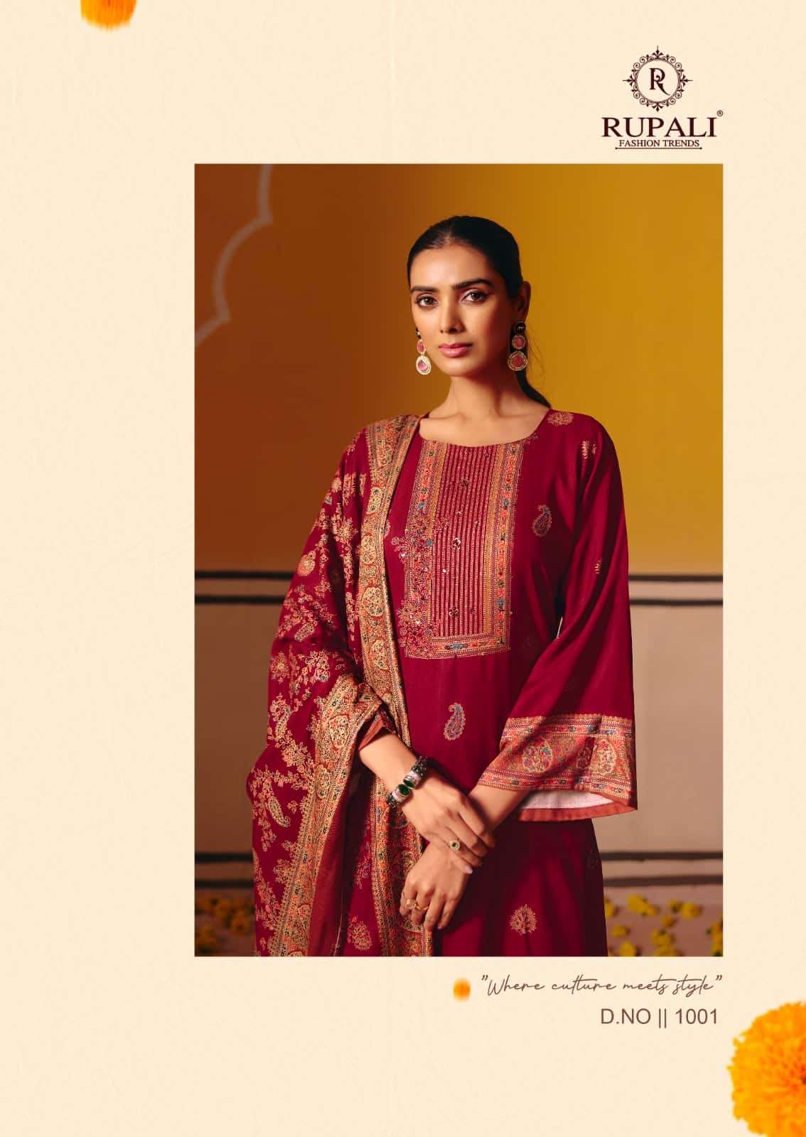 Rupali Fashion Adeena Gold Glitterr