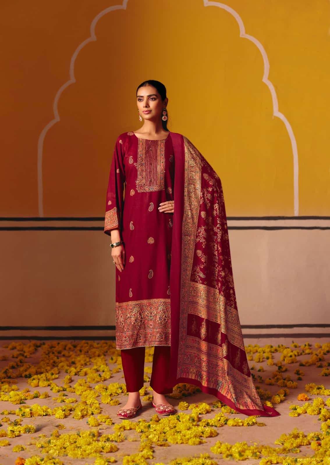 Rupali Fashion Adeena Gold Glitterr