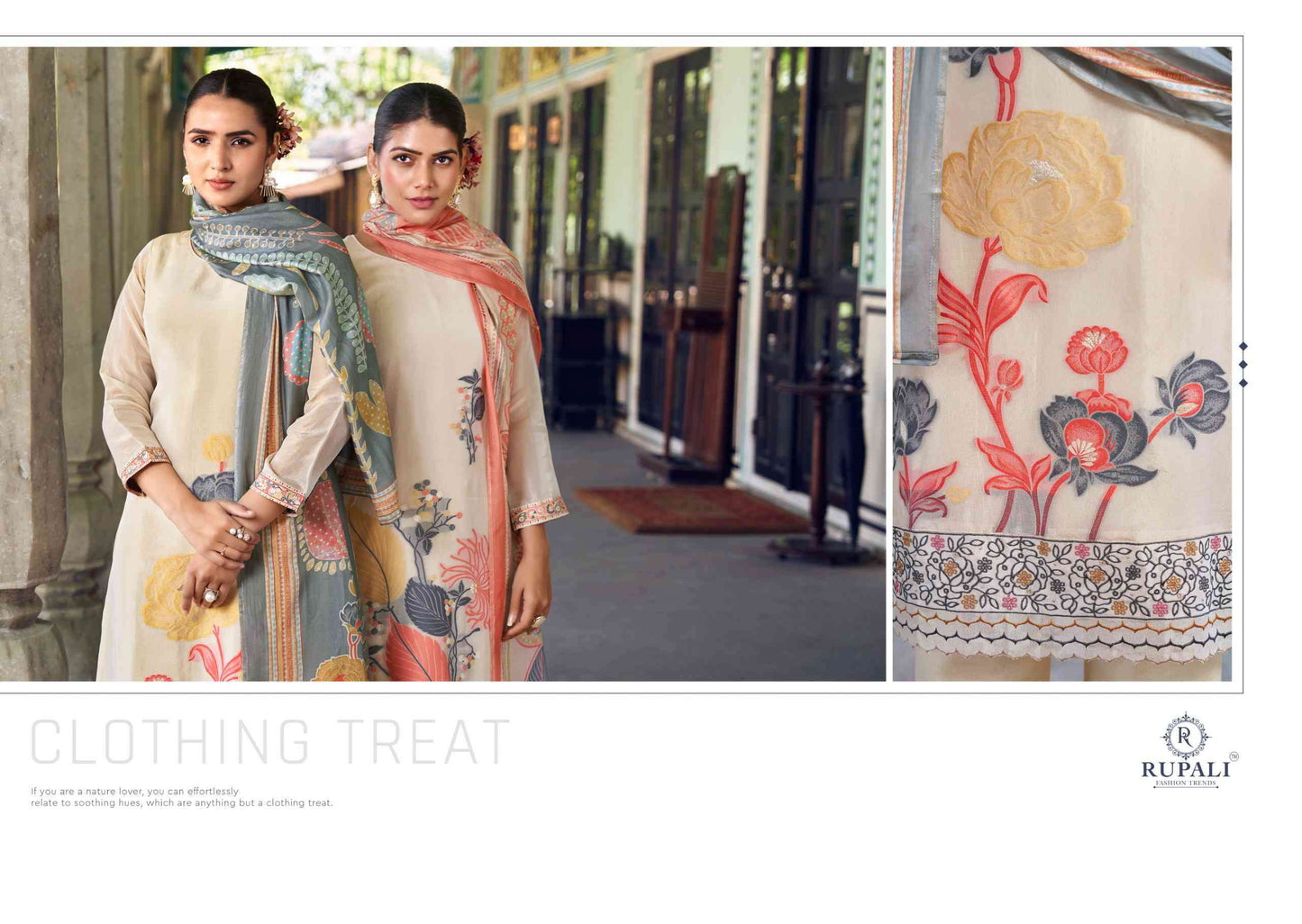 Rupali Fashion Anahira Designer Summer Jacquard Dress Material