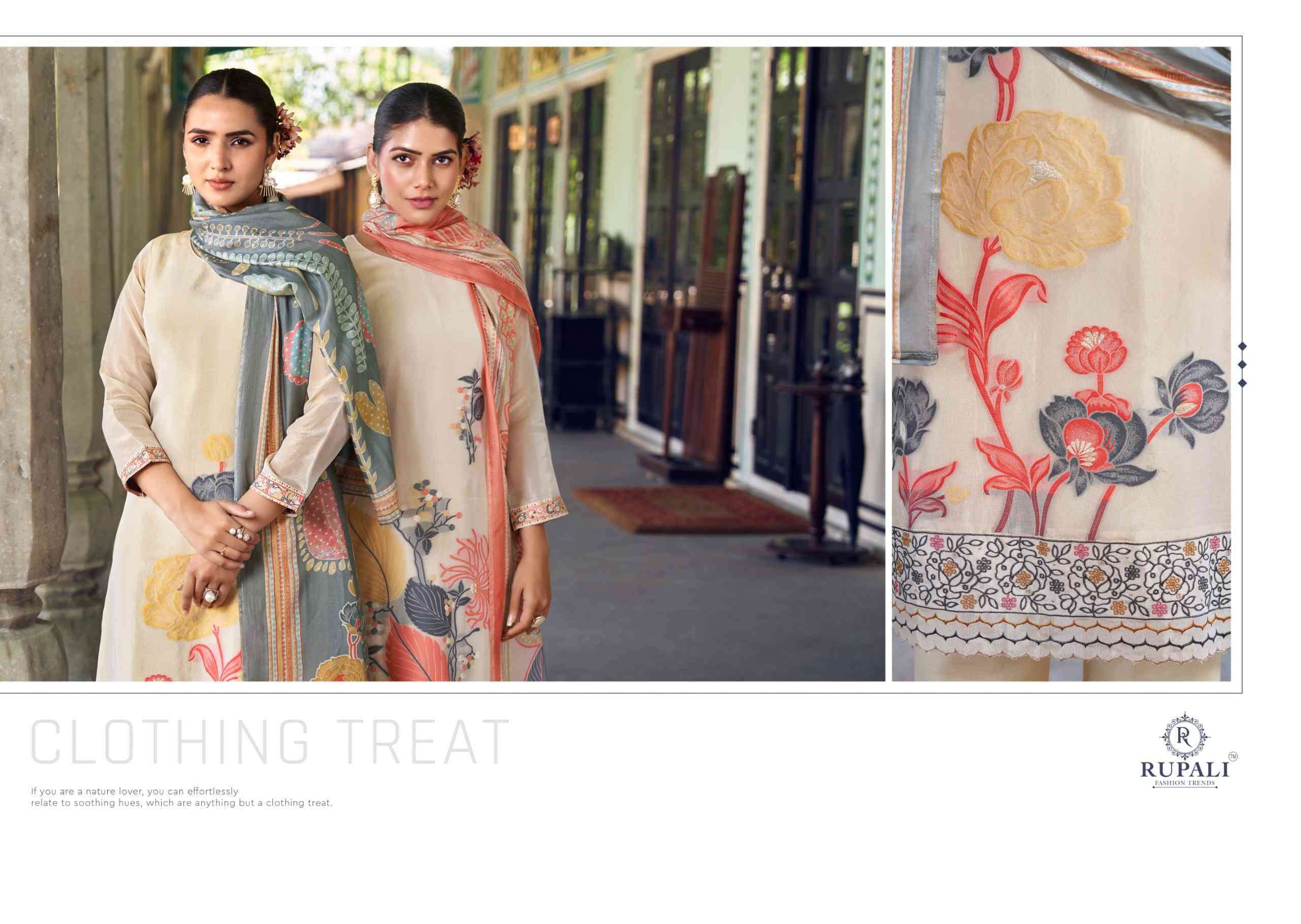 Rupali Fashion Anahira Designer Summer Jacquard Dress Material
