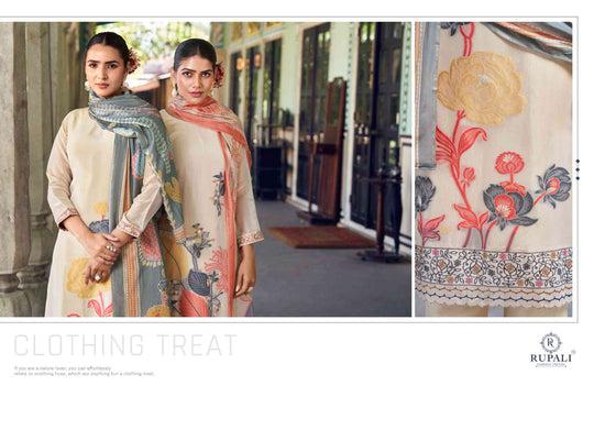 Rupali Fashion Anahira Designer Summer Jacquard Dress Material