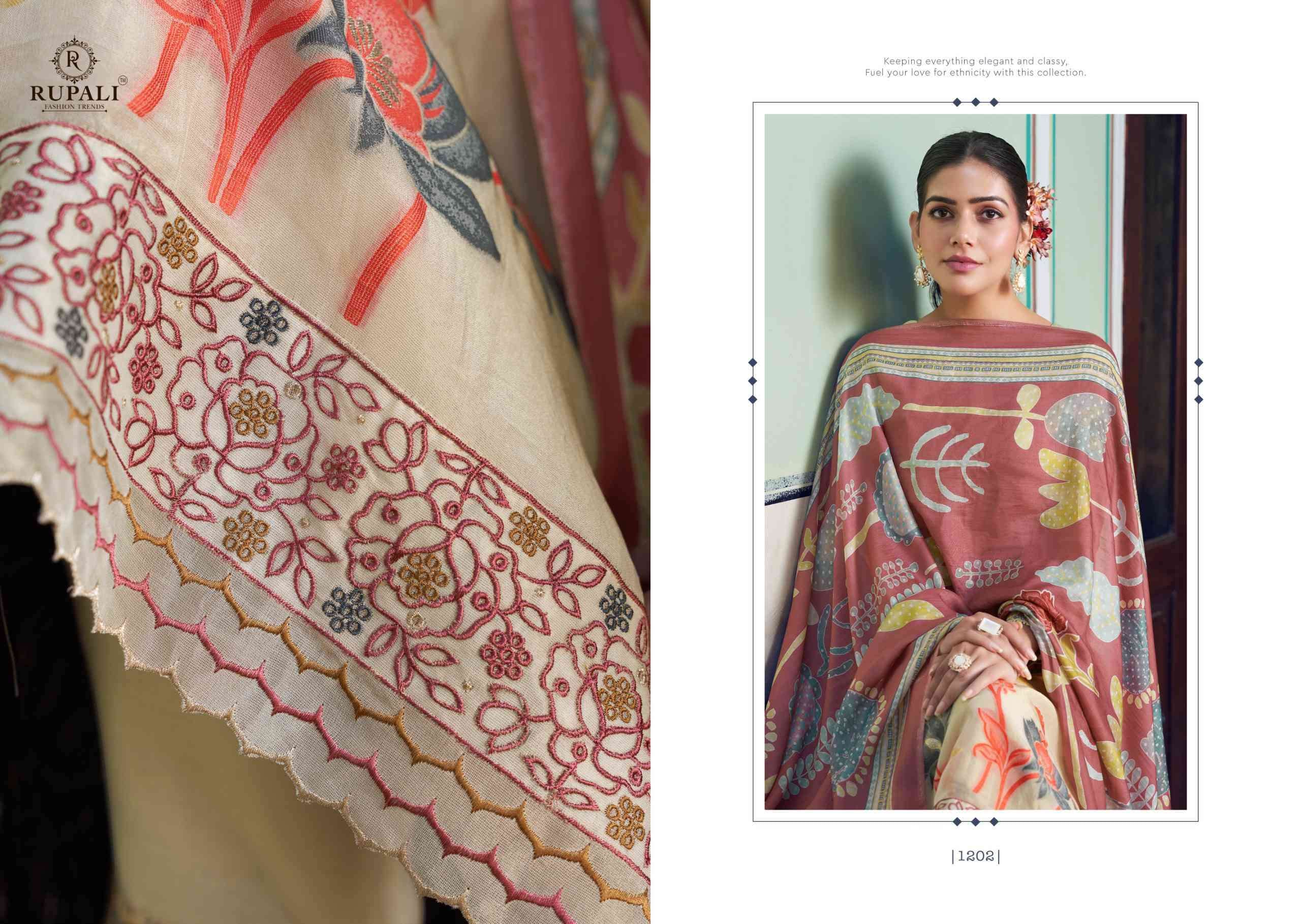 Rupali Fashion Anahira Designer Summer Jacquard Dress Material