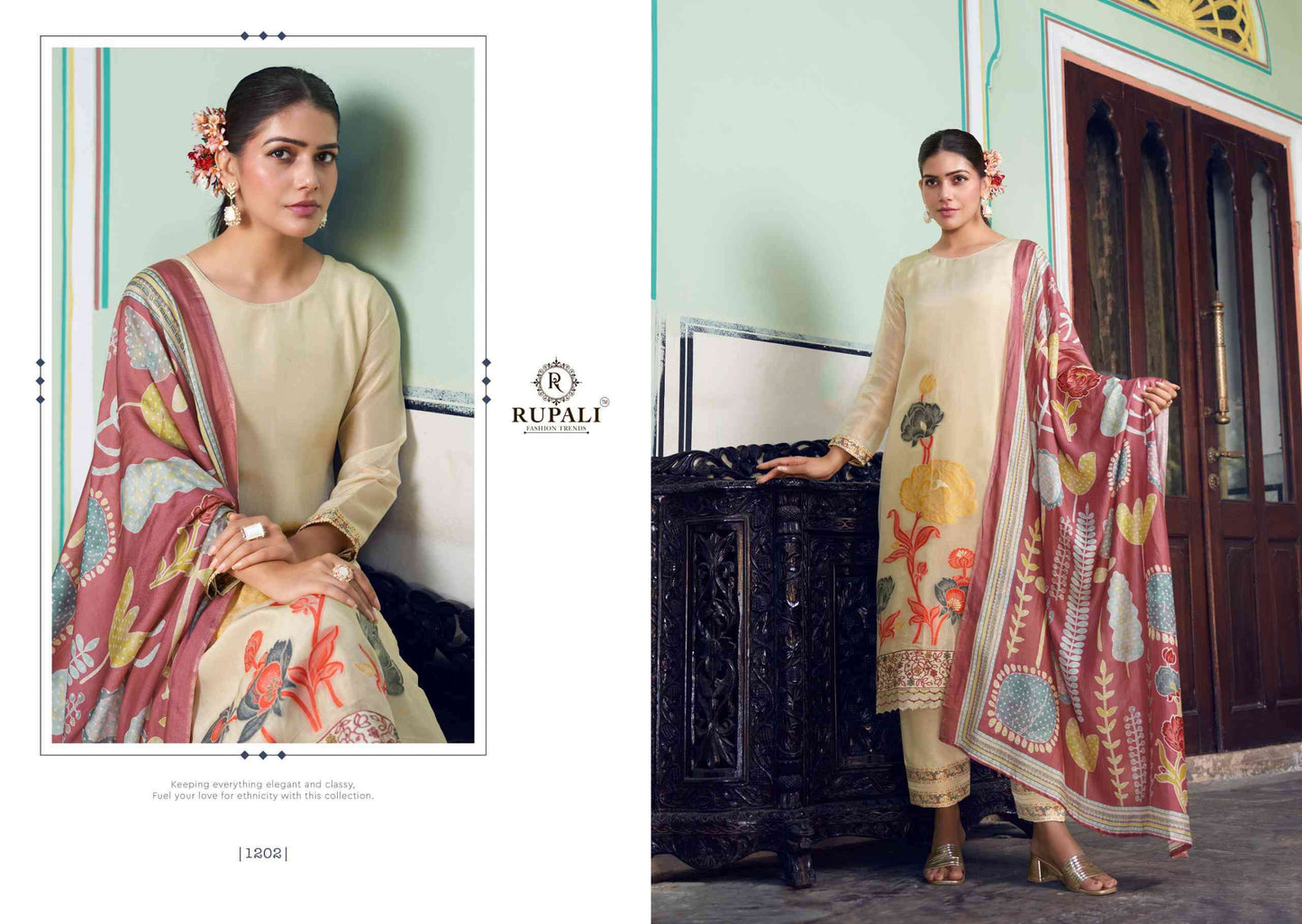 Rupali Fashion Anahira Designer Summer Jacquard Dress Material