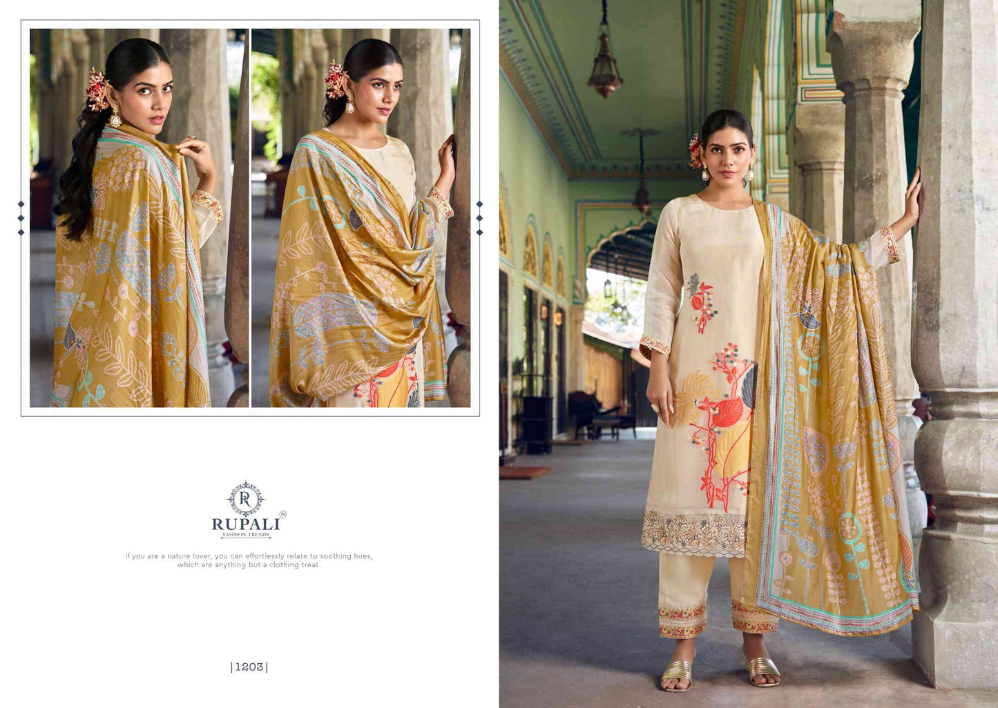 Rupali Fashion Anahira Designer Summer Jacquard Dress Material