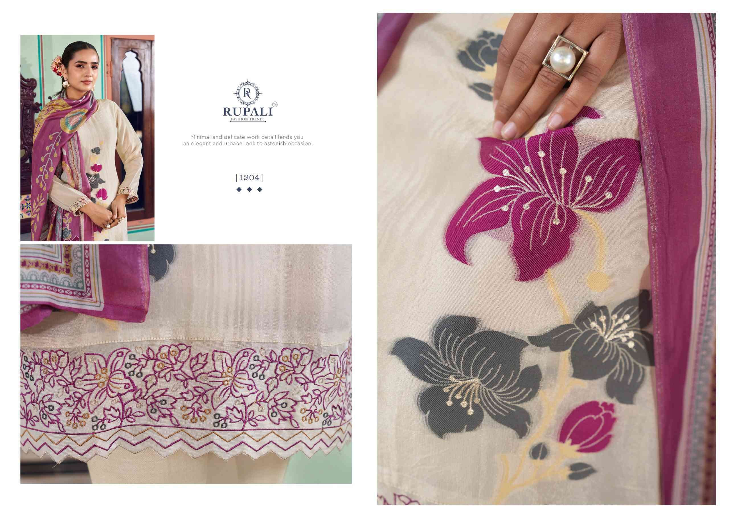 Rupali Fashion Anahira Designer Summer Jacquard Dress Material