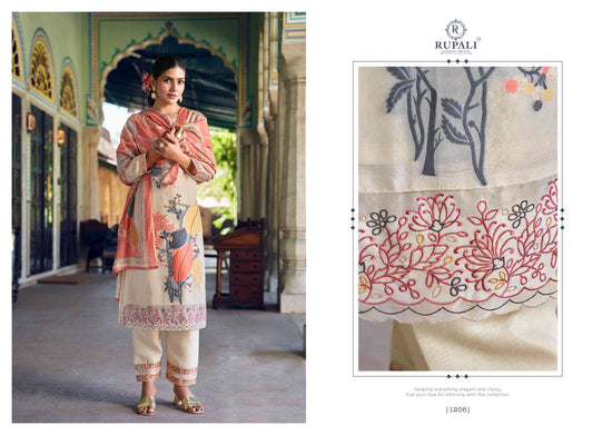 Rupali Fashion Anahira Designer Summer Jacquard Dress Material
