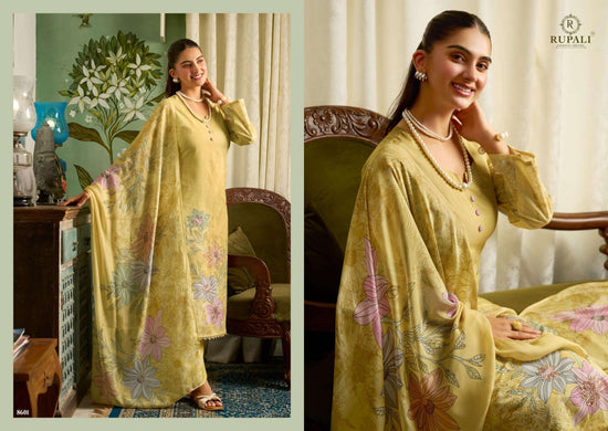 Rupali Fashion Applique Edition Pure Cotton Dress Material - Amrah Wholesale