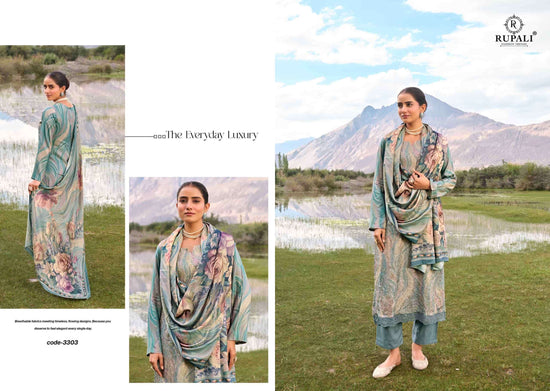 Rupali Fashion Armani Fancy Pashmina Dress Material