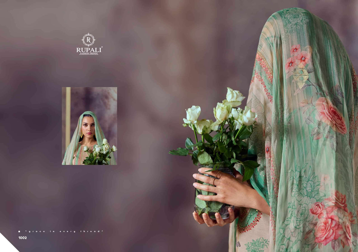 Rupali Fashion Ayanna Dress Material - Amrah Wholesale