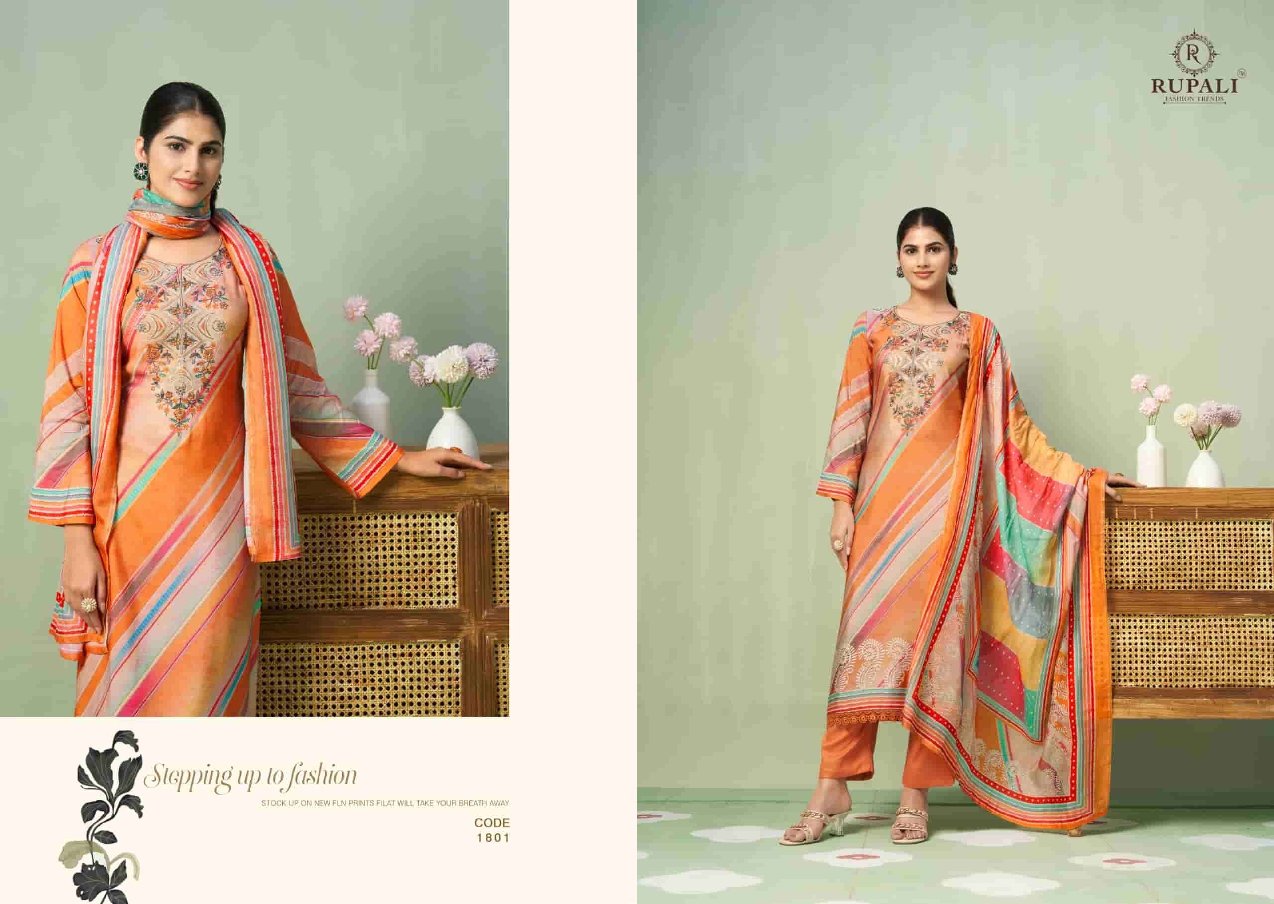 Rupali Fashion Dhwani Muslin Digital Printed Dress Material