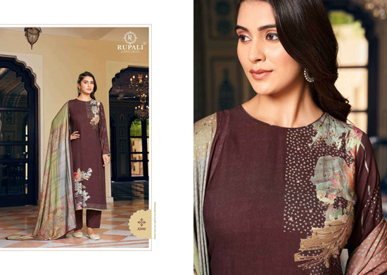 Rupali Fashion Evania Jaam Satin Designer Dress Material