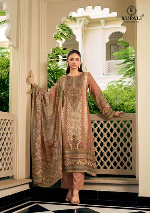 Rupali Fashion Farishta Viscose Muslin Dress Material