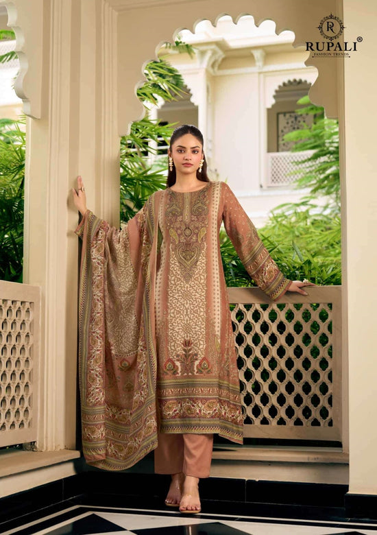 Rupali Fashion Farishta Viscose Muslin Dress Material