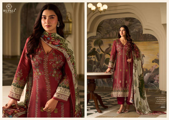 Rupali Fashion Husn Pari Pure Viscose Muslin Dress Material