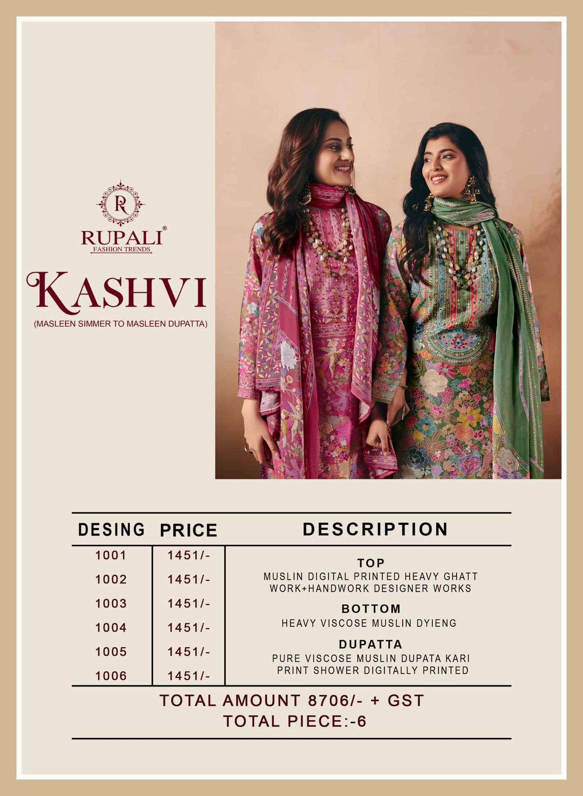 Rupali Fashion Kashvi