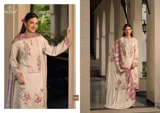 Rupali Fashion Kritika Pashmina Digital Printed Dress Material