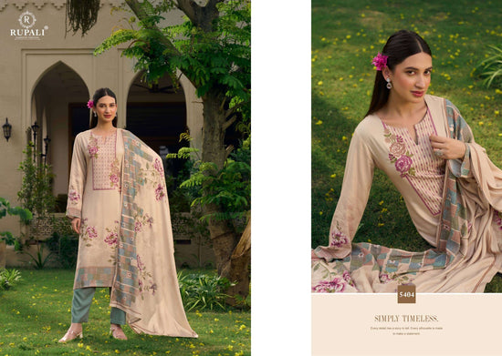 Rupali Fashion Kritika Pashmina Digital Printed Dress Material