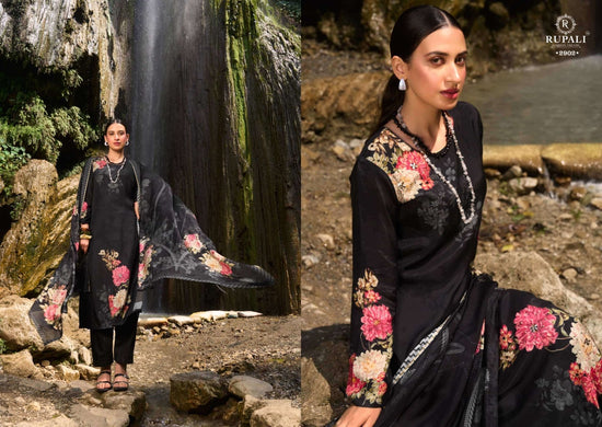 Rupali Fashion Lake View Muslin Digital Printed Dress Material - Amrah Wholesale