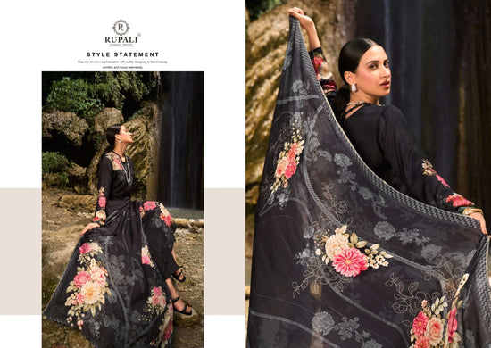 Rupali Fashion Lake View Muslin Digital Printed Dress Material - Amrah Wholesale
