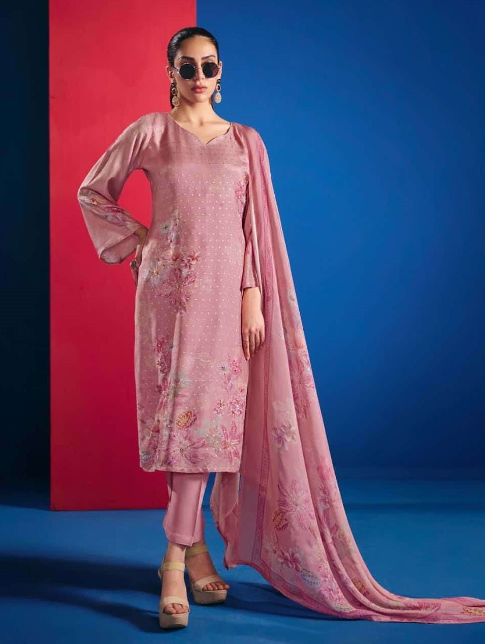 Rupali Fashion Mehar Dress Material Wholesale Catalogue - Amrah Wholesale